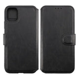 Rvelon iPhone 11 Etui, udfoldeligt kortrum, sort