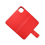 Rvelon iPhone 11 Cover Ægte Læder Rød