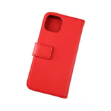 Rvelon iPhone 11 Cover Ægte Læder Rød