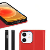 Rvelon iPhone 11 Cover Ægte Læder Rød