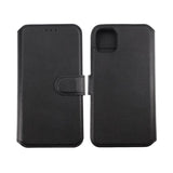 Rvelon iPhone 11 Cover Ægte Læder Sort