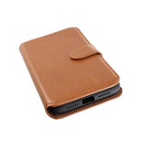 Rvelon iPhone 11 Cover Magnetisk Aftageligt Etui Brun