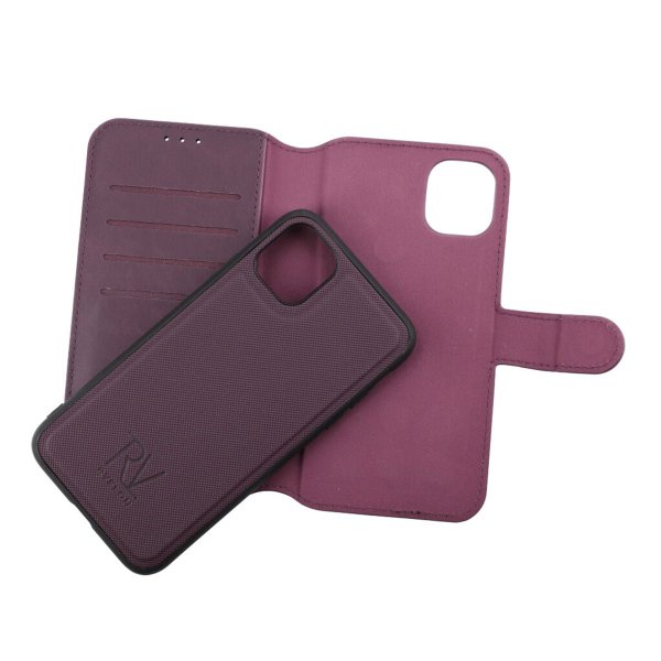 Rvelon iPhone 11 Cover Magnetisk Aftageligt Cover Lilla