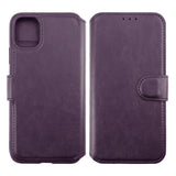 Rvelon iPhone 11 Cover 4 Kortrum Lilla