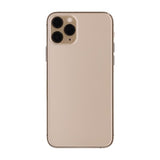 iPhone 11 Pro Bagside med Komplet Ramme Premium - Guld