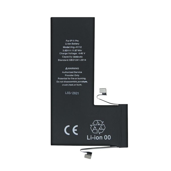 iPhone 11 Pro Batteri Høj Kvalitet