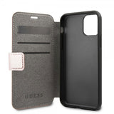 Guess iPhone 11 Pro Cover Lædertekstur Roseguld
