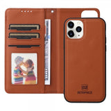 Betopnice iPhone 11 Pro Etui med Aftageligt Cover 005 Brun