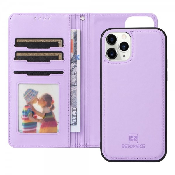 Betopnice iPhone 11 Pro Cover med Aftageligt Cover 005 Lilla