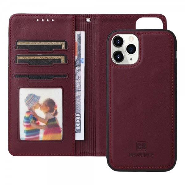 Betopnice iPhone 11 Pro Cover med Aftageligt Cover 005 Rød