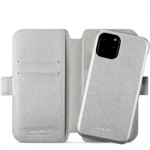 holdit iPhone 11 Pro Etui Stockholm Aftageligt Cover Sølv