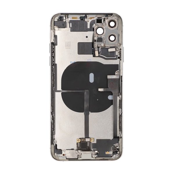 iPhone 11 Pro Max bagside med komplet ramme - hvid