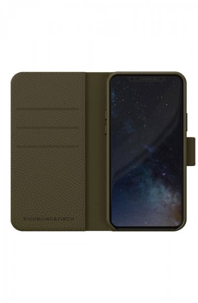 Richmond & Finch iPhone 11 Pro Max Wallet Cover Aftageligt cover Emerald Green
