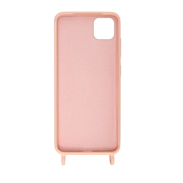 iPhone 11 Pro Max Cover Silikone med Halsrem Rosa