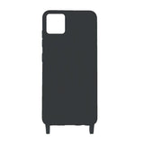 iPhone 11 Pro Max Cover Silikone med Halsrem Sort