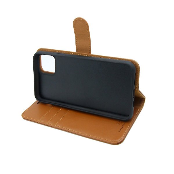 iPhone 11 Pro Max Etui Magnetisk Aftageligt Cover Brun