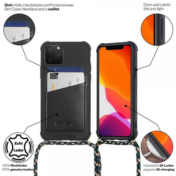 KAVAJ iPhone 11 Pro Max Cover Amsterdam Sort