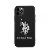 U.S. Polo iPhone 11 Pro Max Cover Big Logo Sort
