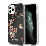 Guess iPhone 11 Pro Max Skal Flower Edition N.4 Sort