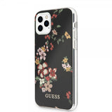Guess iPhone 11 Pro Max Skal Flower Edition N.4 Sort