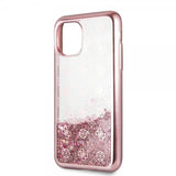 Guess iPhone 11 Pro Max Skal Glitter Cover Rosegold