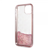 Guess iPhone 11 Pro Max Skal Glitter Cover Rosegold