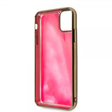 Guess iPhone 11 Pro Max Cover Glow In The Dark Rosa Guld