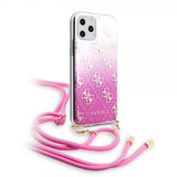 Guess iPhone 11 Pro Max Skal Gradient Cover Rosa