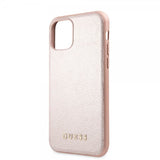 Guess iPhone 11 Pro Max Cover Lædertekstur Rosaguld