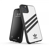 Adidas iPhone 11 Pro Max Cover ELLER 3 Stripes Snap Case PU FW19 Hvid Sort