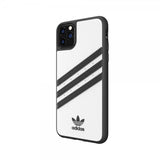 Adidas iPhone 11 Pro Max Cover ELLER 3 Stripes Snap Case PU FW19 Hvid Sort