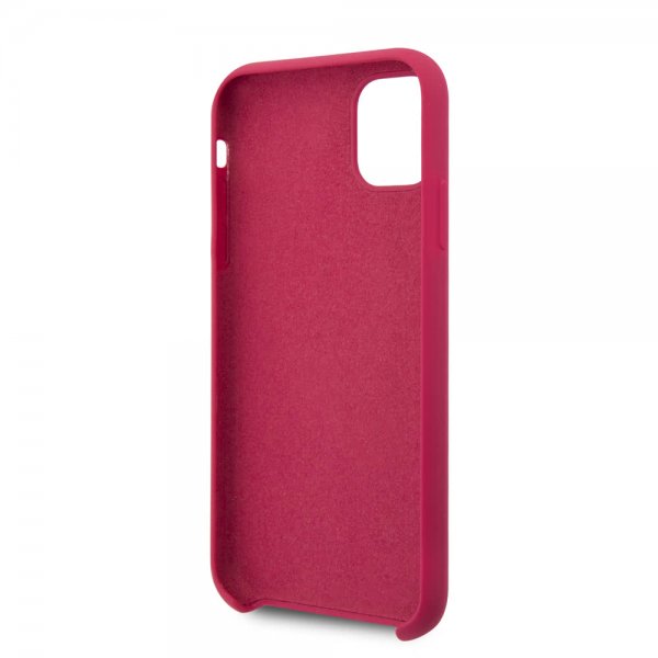Guess iPhone 11 Pro Max Cover Silikone Vintage Rød