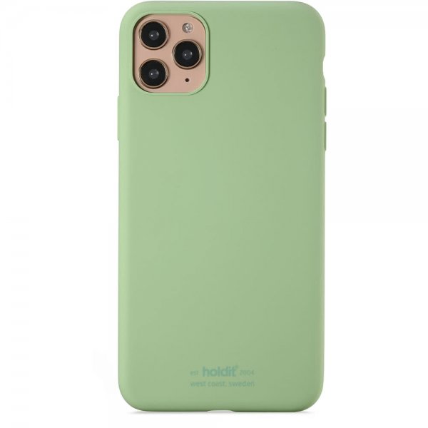 holdit iPhone 11 Pro Max Cover Silikone Jade Green