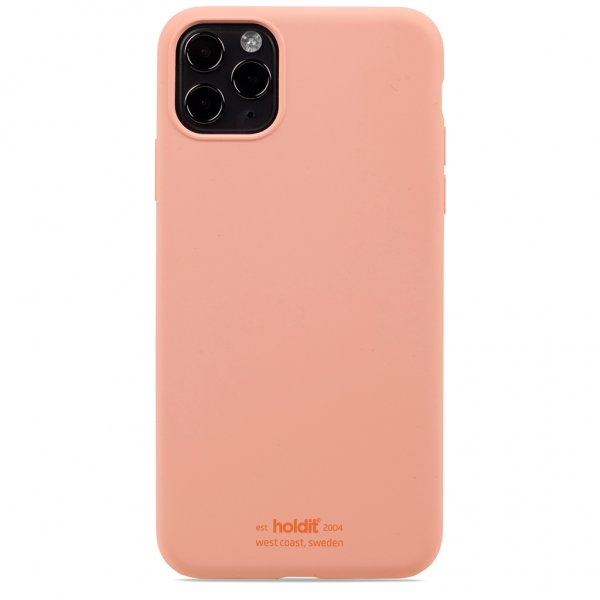 holdit iPhone 11 Pro Max Cover Silikone Pink Peach