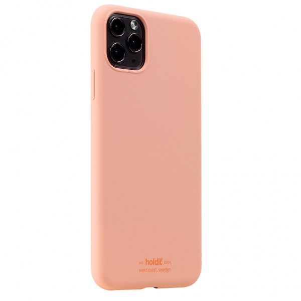 holdit iPhone 11 Pro Max Cover Silikone Pink Peach