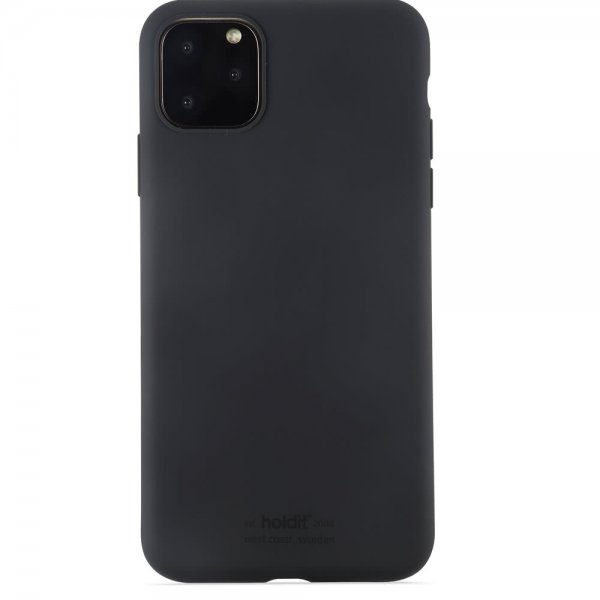 holdit iPhone 11 Pro Max Cover Silikone Sort