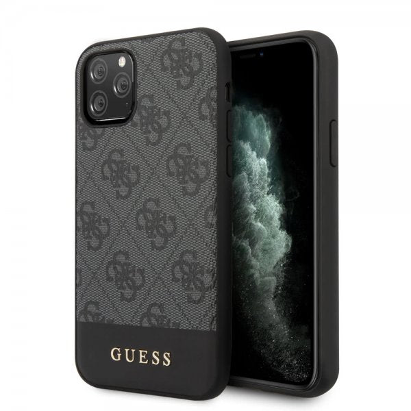 Guess iPhone 11 Pro Max Skal Stripe Cover Grå
