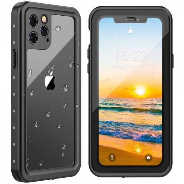 Redpepper iPhone 11 Pro Max Cover Vandtæt IP68 Sort