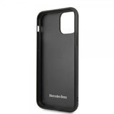Mercedes Benz iPhone 11 Pro Max Cover Wood Line Walnut