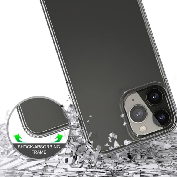Rvelon iPhone 11 Pro Max Cover Stødsikker Transparent