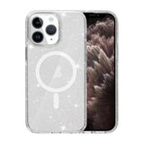 Rvelon iPhone 11 Pro Cover Glitter MagSafe Transparent