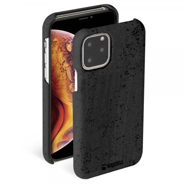 Krusell iPhone 11 Pro Cover Birka Cover Sort