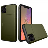 iPhone 11 Pro Cover Card Slide Grøn