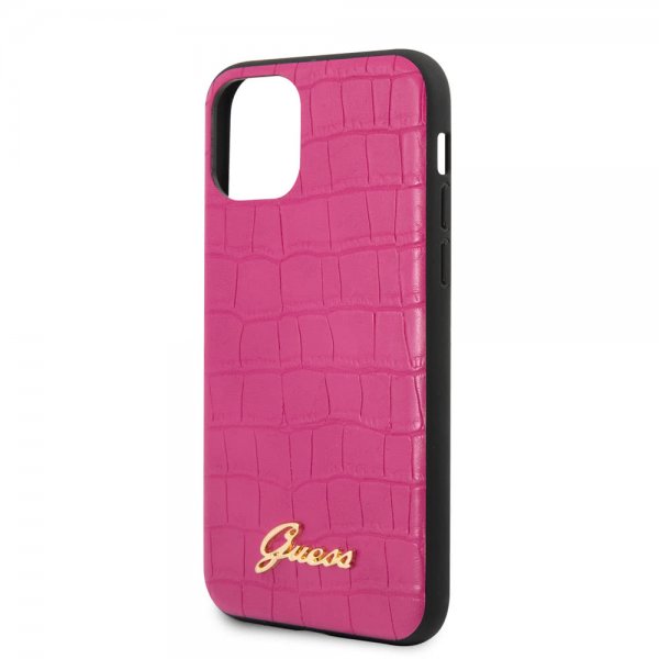 Guess iPhone 11 Pro Cover Croco Rose