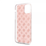 Guess iPhone 11 Pro Cover Glitter Hearts Rosa