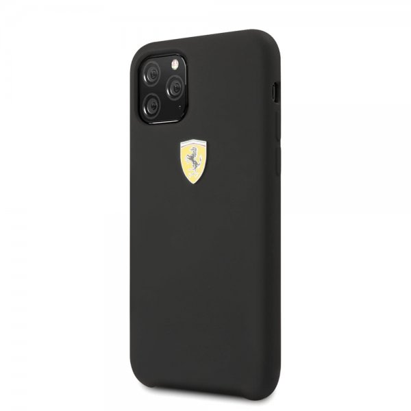 Ferrari iPhone 11 Pro Cover med Logo Sort