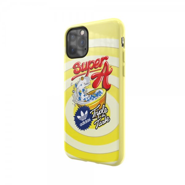 Adidas iPhone 11 Pro Cover OR Moulded Case Bodega FW19 Shock Yellow
