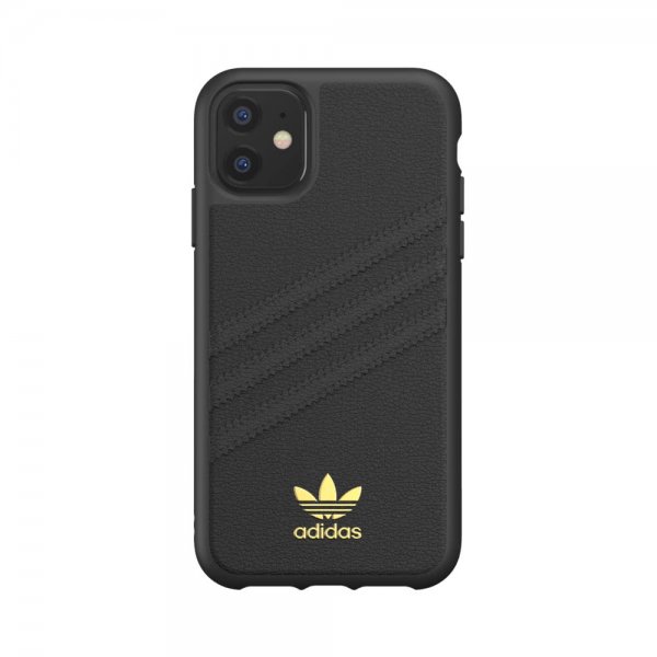 Adidas iPhone 11 Cover OR 3 Stripes Snap Case Premium Kortlomme FW19 Sort