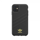 Adidas iPhone 11 Cover OR 3 Stripes Snap Case Premium Kortlomme FW19 Sort