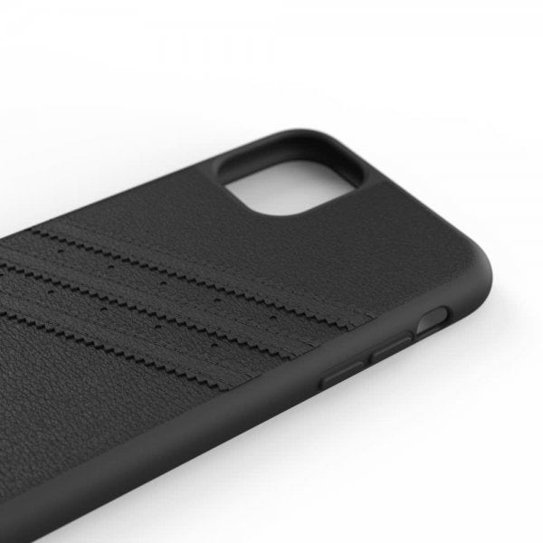 Adidas iPhone 11 Cover OR 3 Stripes Snap Case Premium Kortlomme FW19 Sort